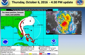 NWS expecting moderate Matthew impact in county