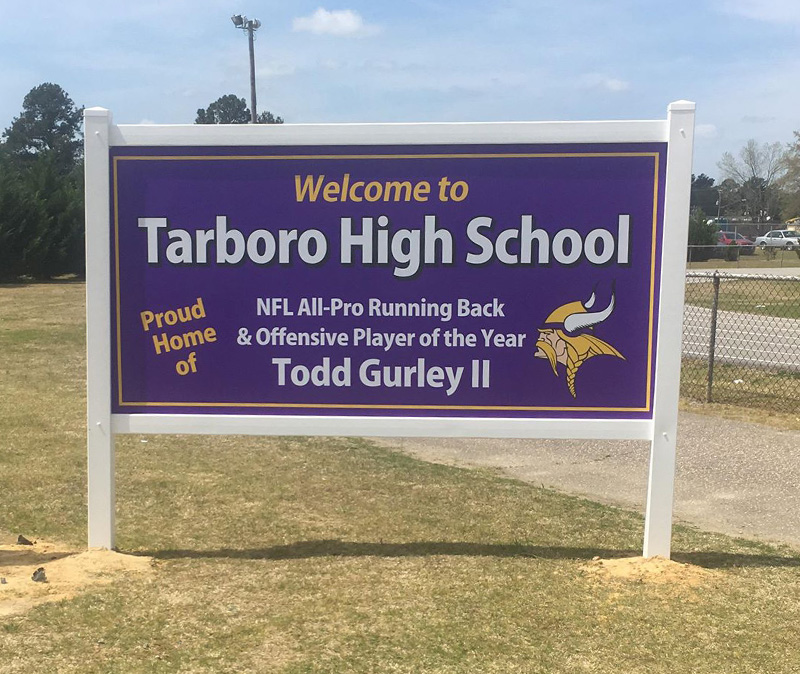 Todd Gurley to give gear to Tarboro football program