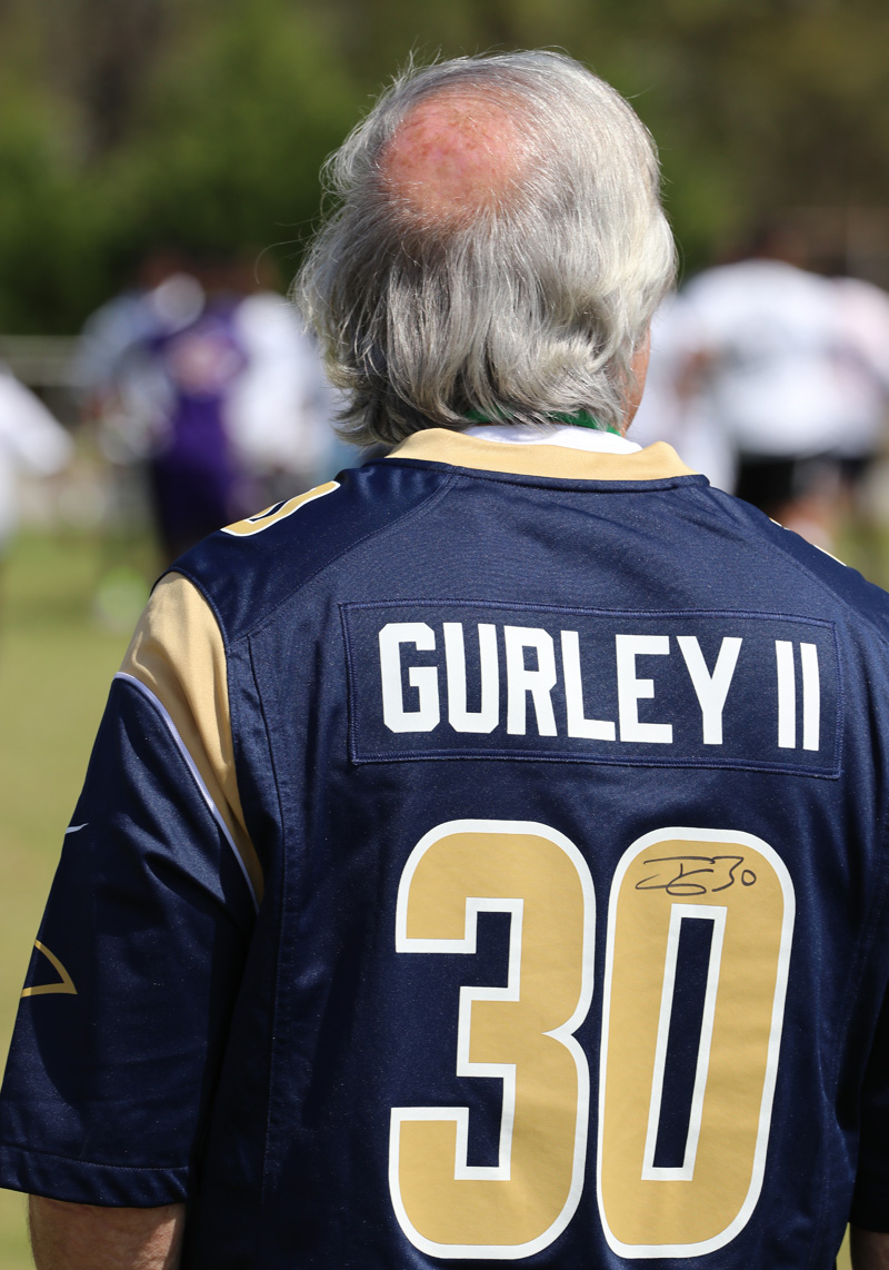 RRSpin - NFL's Gurley returns to Tarboro High football field