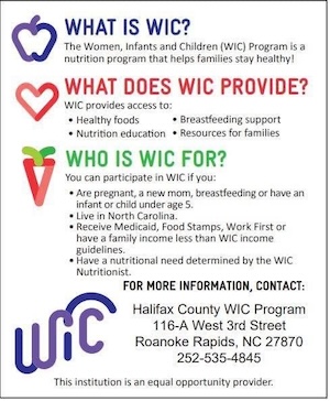Halifax NC WIC