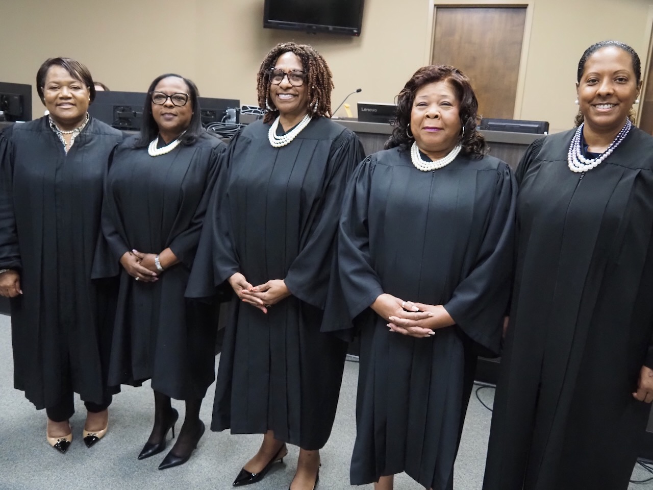 Court honors 88 years of experience as chief magistrates retire
