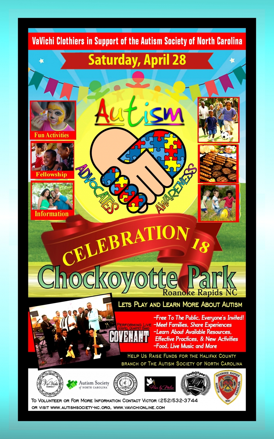 Halifax County Autism Advocates &amp; Awareness Celebration April 28
