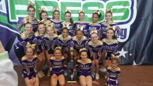 Valley Cheer cheerleaders shine hardware