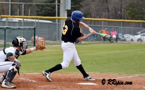 Jake Rooker at the plate Tuesday at Northern Nash.